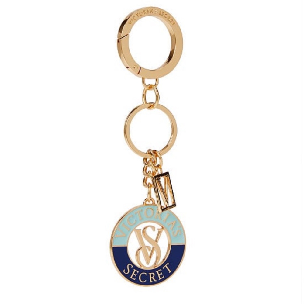 LIVE GIVEAWAY! VICTORIA SECRET VS MONOGRAM KEYCHAIN CHARM - Picture 1 of 3